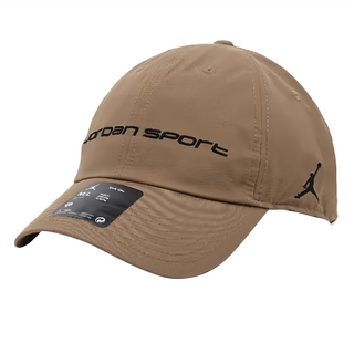 NIKE 耐吉 JORDAN 喬丹 Sport 棒球帽 成人 M/L, 咖色