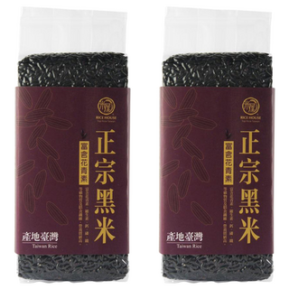 米屋 正宗黑米 富含花青素 台灣產, 600g, 2包