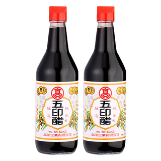 高記 調理五印醋, 520毫升, 100%純米麥釀造, 520ml, 2瓶
