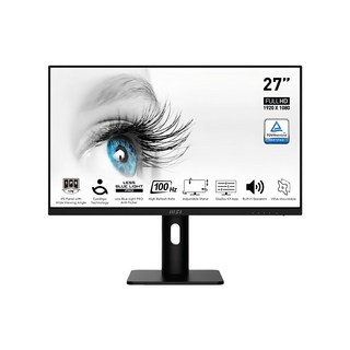 msi 微星 pro mp273ap 美型螢幕(FHD/100Hz/HDMI/喇叭/IPS), 27吋, 1入