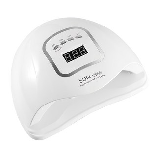 SUN X5 MAX高階款智能感應美甲光療機, 150W大功率快速烘乾, 呵護肌膚, 1個, 白色