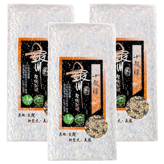 銀川 有機十穀糧 含豐富膳食纖維, 900g, 3包