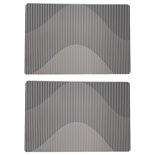 BonBon naturel 軟式珪藻土踏墊 Set 2, 60 x 40cm, 波浪幾何