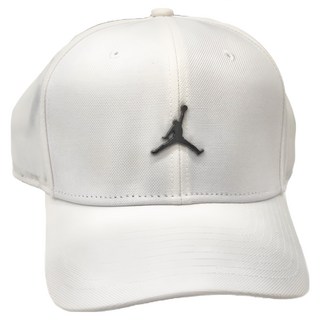 NIKE 耐吉 JORDAN 喬丹 運動帽 成人款中性白色, M/L, 白色, 1個