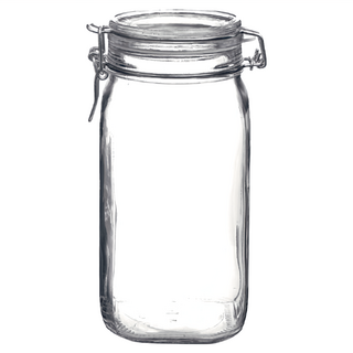 Bormioli Rocco 密封罐 玻璃材質 高220mm 義大利產, 1.62L, 1個