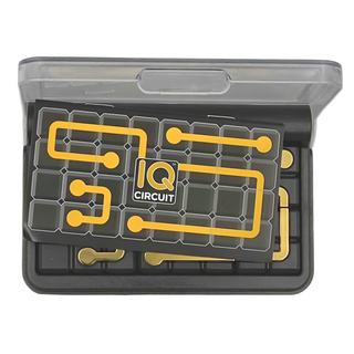 信誼 IQ 連上線 - 益智桌遊 內含10個雙面建構拼圖 120個遊戲關卡, 1個