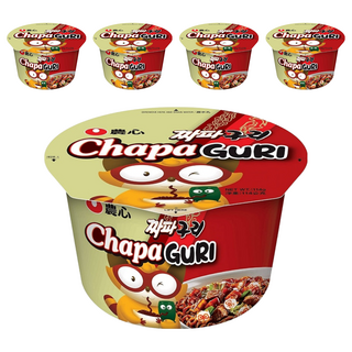 NONGSHIM 農心 浣熊炸醬烏龍碗麵 114g, 5入