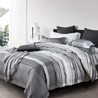 萊賽爾 絲慕 灰色 + 白色