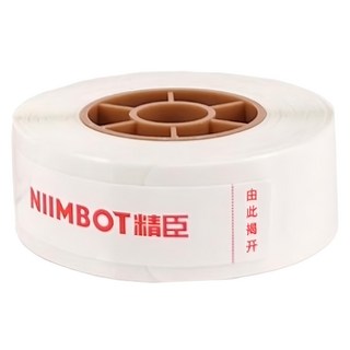 NIIMBOT 標籤機防水純白貼紙 D11專用 50 x 15mm x 8m