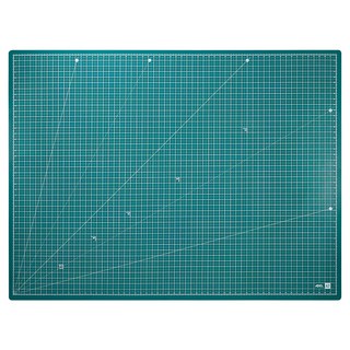 KW-triO 堡勝企業 切割墊 防滑PVC材質 自我修復表面, A3(427.5 x 285 x 3mm), 墨綠色, 1個