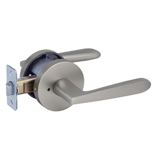 Mprice 亮光灰色按鈕式房門把手, 灰色, 1個