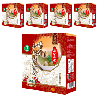 小磨坊 廟口小吃 傳香特級胡椒粉, 600g, 5盒