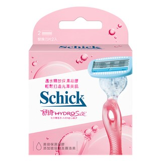 Schick 舒適牌 舒綺仕女除毛刀片, 2入, 1盒