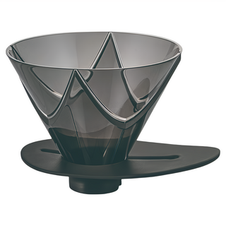 HARIO V60 樹脂 01無限濾杯 VDMU-02-TB, 1入, 樹脂濾杯