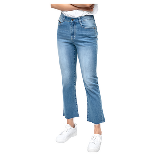 CARET 女士喇叭牛仔褲 淺藍 M