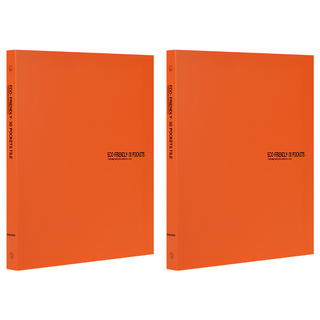 ECO Chungwoon 活頁資料夾 - 30個口袋, 橘色, 2個