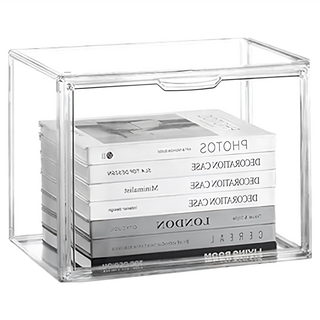 透明包包展示盒，PET材質，尺寸誤差±1cm, 無隔板, 1個