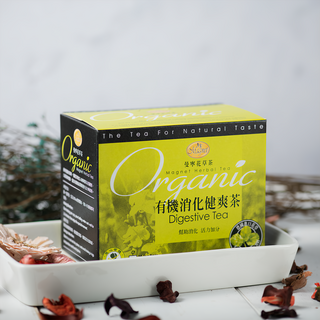Magnet 曼寧 有機消化健爽茶 促進消化、舒緩身心 無咖啡因 天然草本配方, 20包, 2g, 1盒