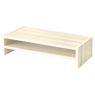 HOPMA 合馬家具 可調式雙層螢幕架 白櫻桃