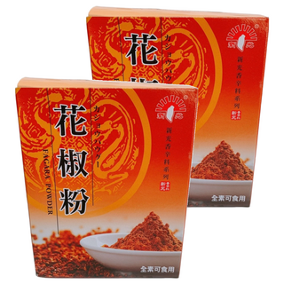 新光洋菜 花椒粉 精選小紅袍 糊精 全素, 600g, 2盒