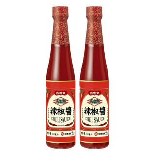 高慶泉 秘傳辣椒醬，80年好滋味，拌飯/拌麵/沾醬, 410ml, 2瓶