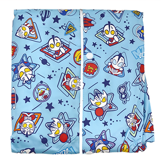 愛北鼻 親子同款加厚防水雨衣 成人款, 藍底奧特曼, 4XL