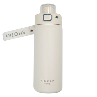 SHOTAY 尚泰 750ml 304 不鏽鋼 運動保溫杯, 白色, 1個