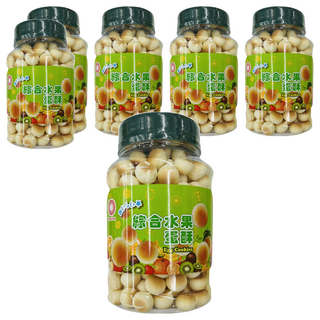 旺揚 活力蛋酥, 6罐, 水果, 160g