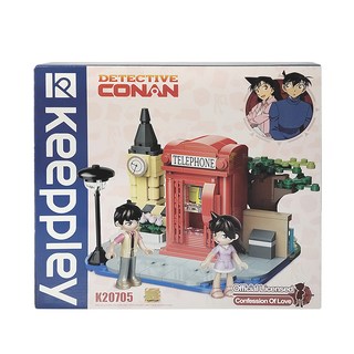 KEEPPLAY 奇妙積木 Qman 積木 場景系列 名偵探柯南 街角的浪漫告白, 1個