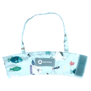 agooday 好日子 兩用飲料杯套, 我不是海鮮 多色, 1個