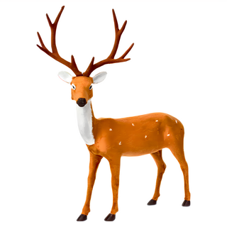 梅花鹿動物模型 60cm, 梅花鹿, 1個