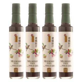 陳稼莊 桑椹原汁 100%純正果汁 無加糖, 250ml, 4瓶