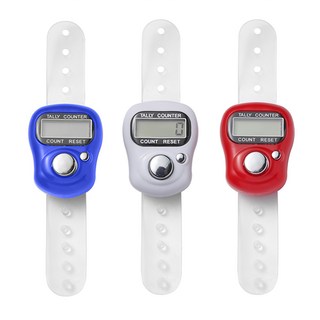 多用途電子指環計數器 三入組, 1組, 隨機色