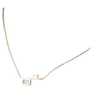 RADIANT STAR 璀璨之星 地平線的二端方塊水鑽項鍊 2SL63700007101