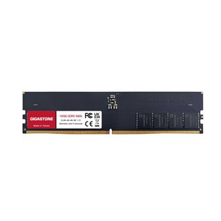 GIGASTONE 立達 DDR5 UDIMM 5600MHz 桌上型記憶體 16GB, 1個, RMGI-381539