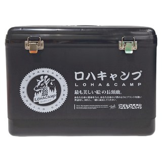 LOHACAMP 樂活不露 露營冰桶 RD-260 風格保冷桶, 夜幕黑, 24.5L