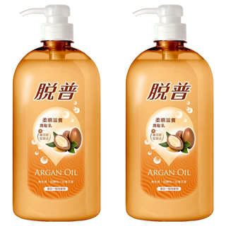 TOP 脫普 柔順滋養潤髮乳，添加珍貴摩洛哥堅果油與小麥水解蛋白，經典玫瑰香氛，800ml, 2瓶