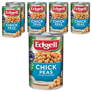 Edgell 愛德格 鷹嘴豆, 精選及浸泡, 400g, 6罐