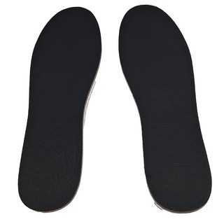 FANCY LIFE 增高鞋墊 Set, 孔洞網布設計 舒適穿著 男女皆宜, 2.5cm, 黑灰色, 1雙