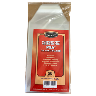 Cardboard Gold PSA鑑定卡卡膜 50張入一包 透明色, 1包