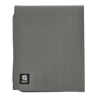 QMAT 方折疊瑜珈墊, 旅遊運動必備, 快速收納, 易於清潔, 輕薄可摺疊, 鐵灰色, 180 x 60 x 0.5cm, 1個
