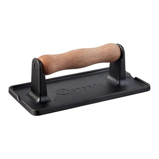 哥倫比亞 VICTORIA 壓肉板, 方型 木柄黑色, 1個