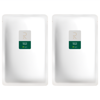 O'right 歐萊德 綠茶洗髮精 典藏版 補充包 USDA Biobased天然永續認證 適用一般髮質煥新潔淨, 600ml, 2包