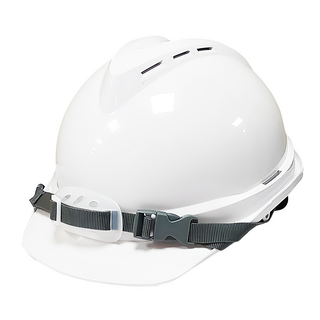 STONE 石頭牌 ABS透氣工程帽，快接扣, 29 x 24 x 19cm, 白色, 1個