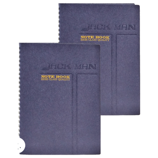 conifer 綠的事務 25K 經典系列 活頁筆記本 16x21.6cm 日本進口環保書皮 100P無酸紙 160頁, 藍色, 2本