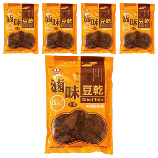 凱岳 頭等艙滷味豆乾, 全素非基因改造, 300g, 5包