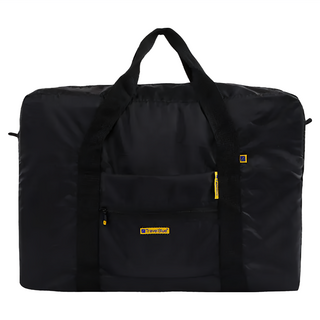 Travel Blue 英國藍旅 X-Large旅行大容量摺疊手提袋(30L) 旅行良伴, 展開33 x 17 x 48cm, 黑色