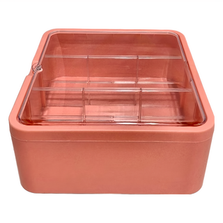 盲盒收納盒 少女粉色 塑膠材質, 1個