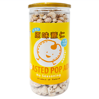 品益生技 原味薏仁 全穀類非油炸原型零食, 60g, 1罐