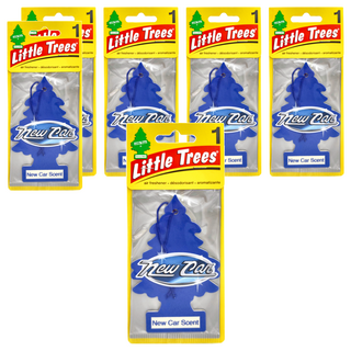 Little Trees 小樹香片 新車香, 4片裝 車用/家用/辦公室適用, 7g, 24片